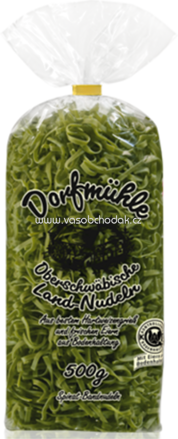 Dorfmühle Bandnudeln Spinat 500g