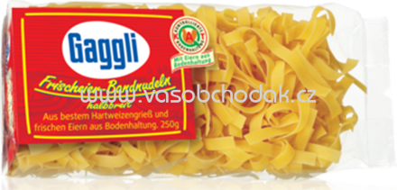 Gaggli Bandnudeln halbbreit, 250g