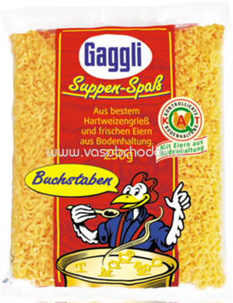 Gaggli Buchstaben, 250g