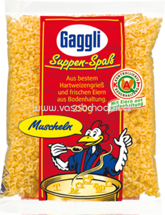 Gaggli Muscheln, 250g