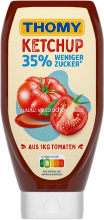 Thomy Tomaten Ketchup 35% Weniger Zucker, 500 ml