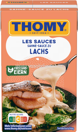 Thomy Les Sauces Lachs Sahne Sauce, 250 ml