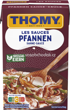 Thomy Les Sauces Pfannen Sahne Sauce, 250 ml