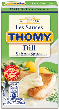 Thomy Les Sauces Dill Sahne Sauce, 250 ml