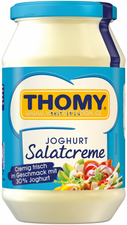 Thomy Joghurt Salat-Creme mit 30% frischem Joghurt im Glas, 500 ml