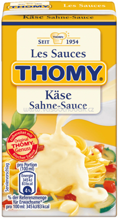 Thomy Les Sauces Käse Sahne Sauce, 250ml