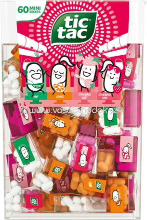 Tic Tac Travels Lilliput Mini-Boxen Strawberry, 60 St, 228g