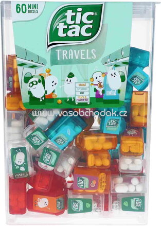 Tic Tac Travels Lilliput Mini-Boxen, 60 St, 228g