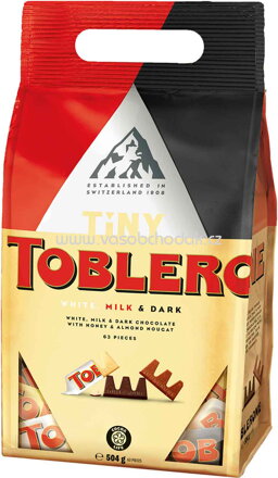 Toblerone Tiny Classic Mix, 63 St, 504g
