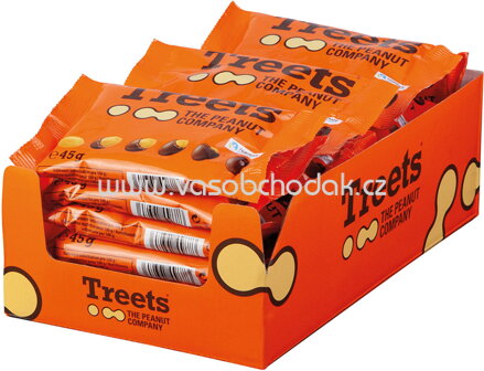 Treets The Peanut Company Peanuts, 24x45g, 1080g