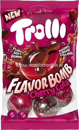 Trolli Flavor Bomb Cherry Cola, 4 St, 75g