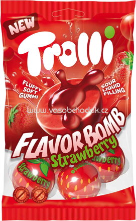 Trolli Flavor Bomb Strawberry, 4 St, 75g