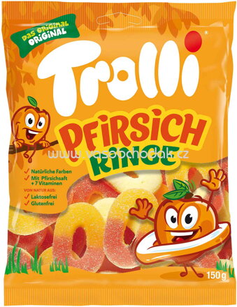 Trolli Pfirsichringe, 150g