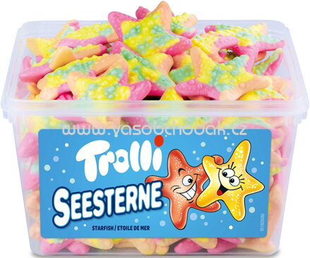 Trolli Seesterne, Dose, 75 St, 975g