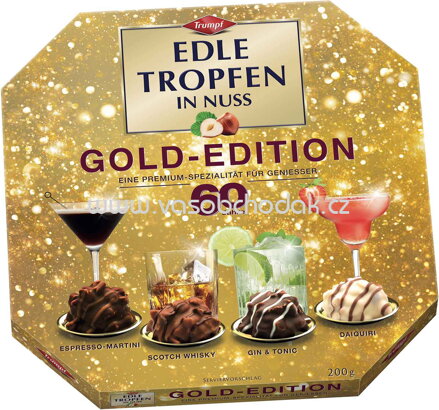 Trumpf Edle Tropfen in Nuss Gold-Edition 60 Jahre, 200g