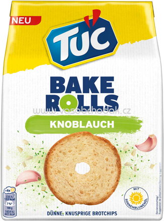 Tuc Bake Rolls Knoblauch, 150g