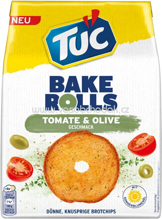 Tuc Bake Rolls Tomate & Olive, 150g