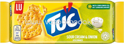 Tuc Cracker Sour Cream & Onion, 100g