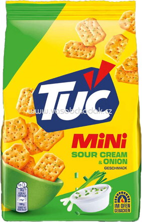Tuc Cracker Mini Sour Cream & Onion, 120g