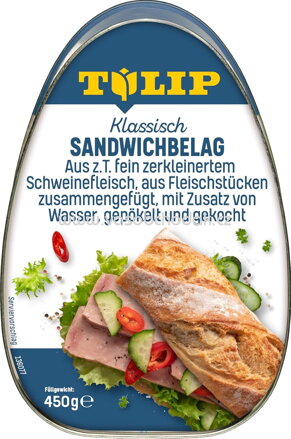 Tulip Klassisch Sandwichbelag, 450g