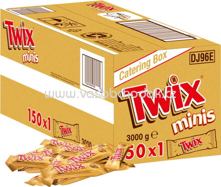 Twix Minis Catering Box, 150 St, 3 kg