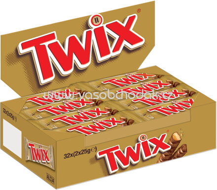 Twix Riegel Box 32x50g, 1600g