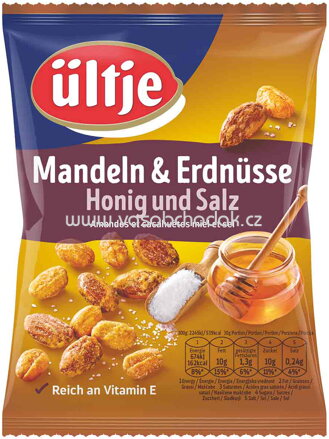 ültje Mandeln & Erdnüsse Honig und Salz, 200g