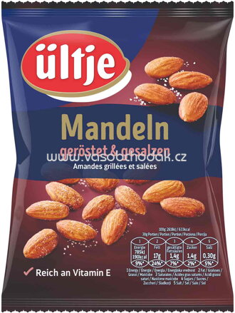 ültje Mandeln geröstet & gesalzen, 150g