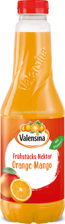 Valensina Frühstücks-Nektar Orange-Mango, 1l