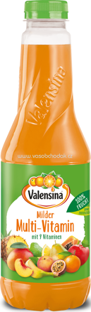 Valensina Milder Multi-Vitamin mit 9 Vitaminen, 1l