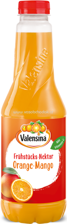 Valensina Frühstücks-Nektar Orange-Mango, 1l