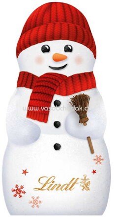 Lindt Schneemann rot 40g