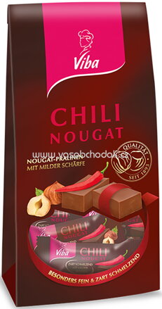 Viba Chili Nougat Beutel, 100g