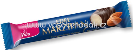 Viba Edel-Marzipan Stange Zartbitter, 37,5g