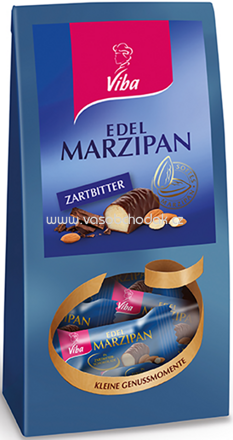 Viba Edel Marzipan Zartbitter Mini Beutel, 125g