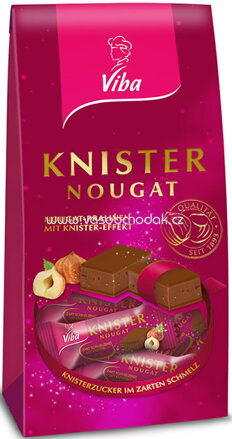 Viba Knister-Nougat Beutel, 100g