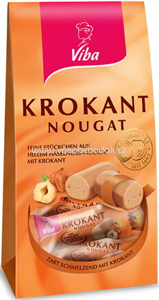 Viba Krokant Nougat Beutel, 120g