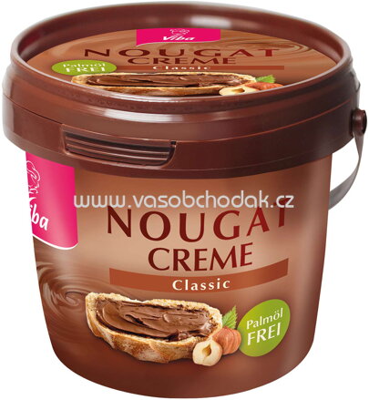 Viba Nougat-Creme Classic Palmölfrei, 375g