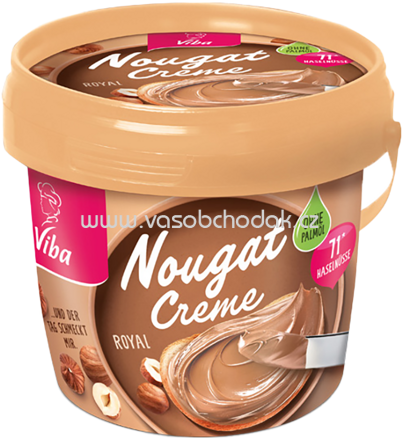 Viba Nougat Creme Royal Palmölfrei, 375g