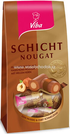 Viba Schicht-Nougat Beutel, 100g