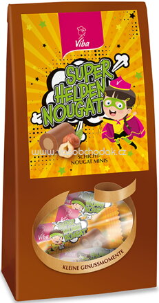 Viba Superhelden-Nougat Beutel orange, 100g