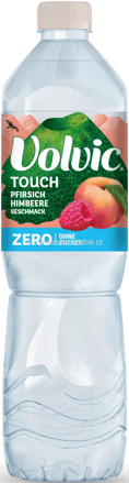Volvic Touch Pfirsich-Himbeer ZERO, 1500 ml