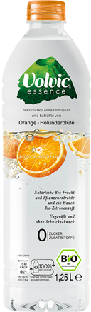 Volvic Essence Orange-Holunderblüte, 750 - 1250 ml