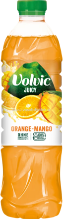 Volvic Juicy Orange - Mango, 500 - 1000 ml