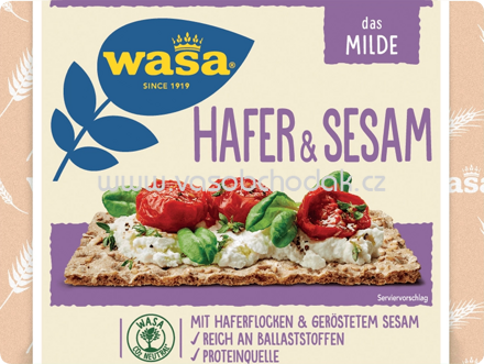 Wasa Knäckebrot Hafer & Sesam, 230g