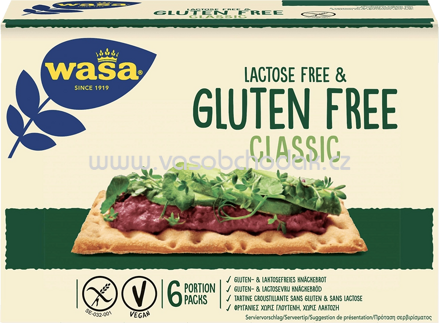 Wasa Knäckebrot Gluten- und Laktosefrei Classic, 240g