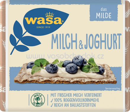 Wasa Knäckebrot Milch & Joghurt, 230g