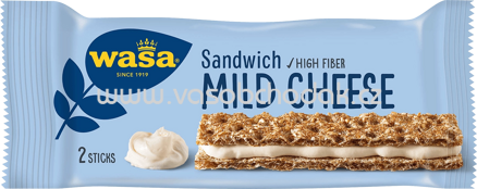 Wasa Sandwich Mild Cheese, 3 St, 90g
