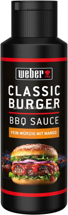 Weber Classic Burger BBQ Sauce, fein würzig mig Mango, 300 ml