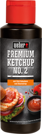 Weber Premium Ketchup No.2 mit Chili Habañero und Ahornsirup, 300 ml